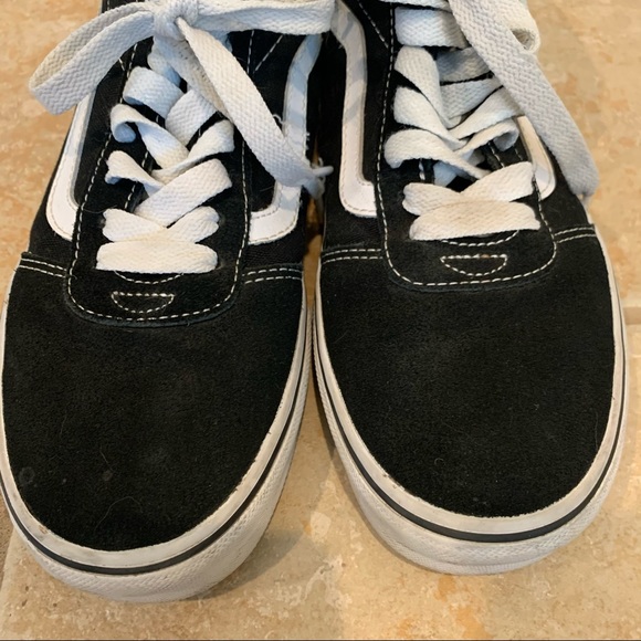 Black Vans Old Skool High Tops Men’s 8 - Picture 5 of 8